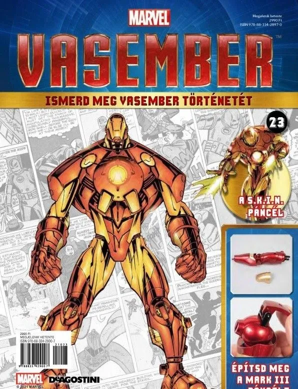 Vasember Magazin 023 – Bal felkar (2) és Bal váll (1) Olcsó