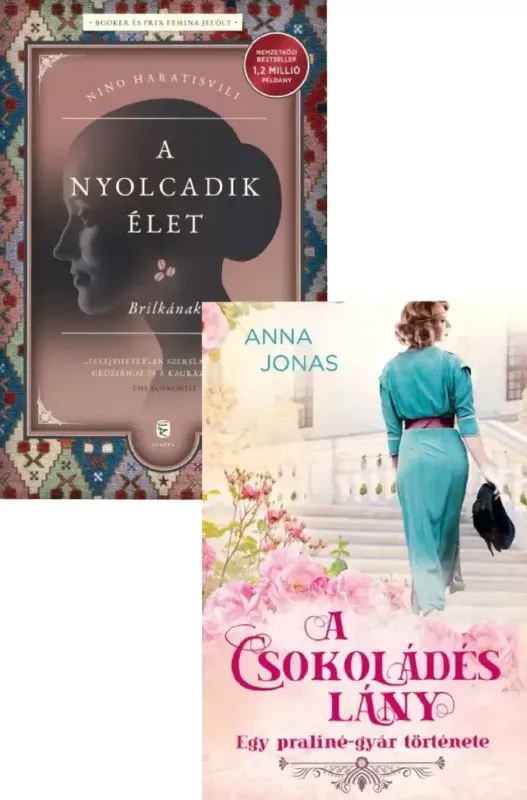 A csokoládés lány - Egy pralinégyár története + A nyolcadik élet - Brilkának Olcsó