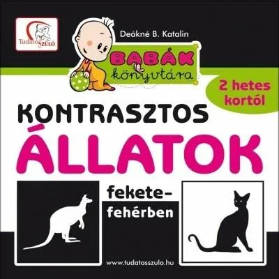 Árengedmény Kontrasztos állatok fekete-fehérben - Babák könyvtára (új kiadás)