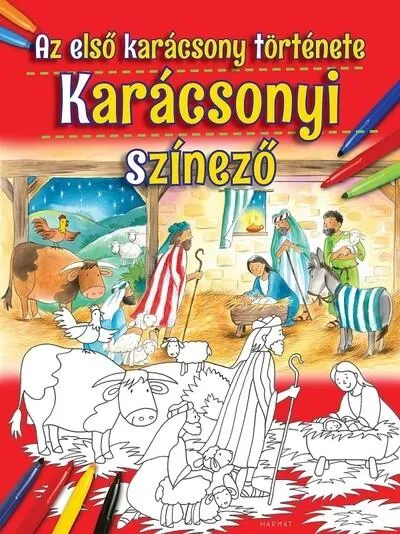 Nézd meg most Karácsonyi színező - Az első karácsony története §K