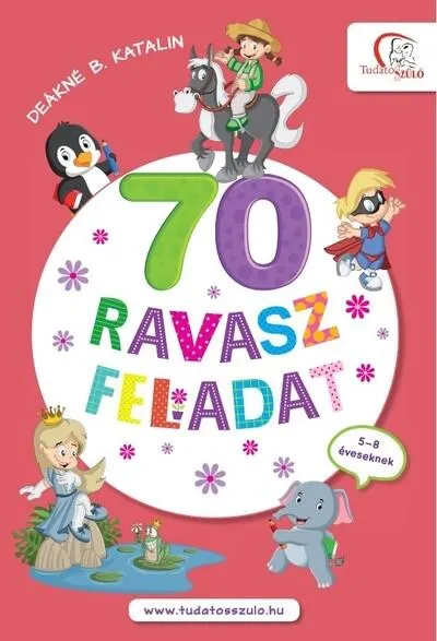 Kedvezmény 70 ravasz feladat - 5-8 éveseknek