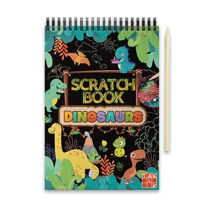 Olcsó Scratch Book - Dínók