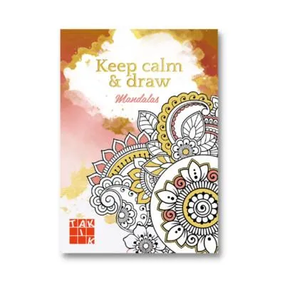 Expressz szállítás Keep calm + draw - Mandalas