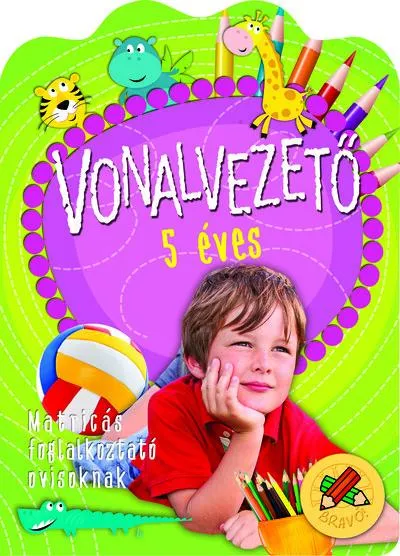 Gyors kiszállítás Vonalvezető 5 éves - Matricás foglalkoztató ovisoknak