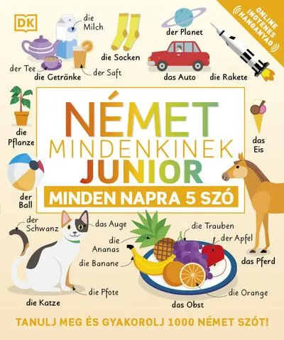 Gyors kiszállítás Német mindenkinek Junior: Minden napra 5 szó