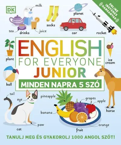 Vedd meg online English for Everyone Junior: Minden napra 5 szó
