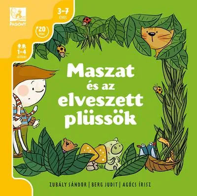 Maszat és az elveszett plüssök - Társasjáték (új kiadás) Prémium