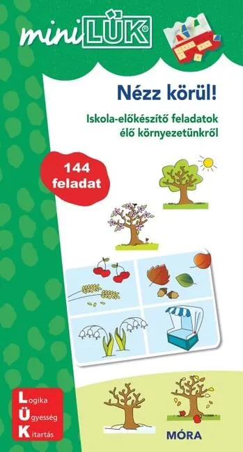 Akciós ár Nézz körül! - Iskolaelőkészítő feladatok - miniLÜK