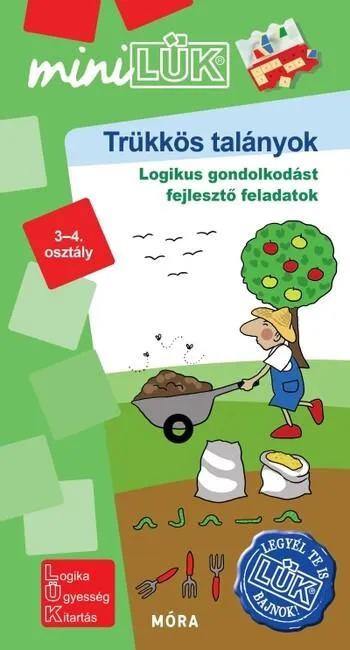Prémium Trükkös talányok - Legyél te is LÜK bajnok logikai gondolkodást fejlesztő feladatok 3-4. osztály /MiniLÜK