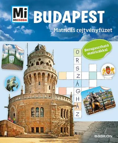 Azonnal elérhető Budapest /Mi MICSODA Matricás rejtvényfüzet - Beragasztható matricákkal