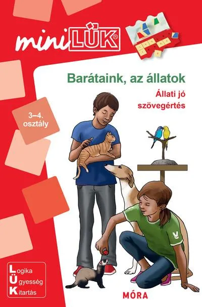Szuper akció Barátaink az állatok - Állati jó szövegértés - 3-4. osztály /MiniLük