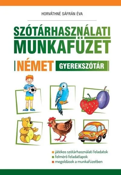 Szótárhasználati munkafüzet - Német gyerekszótár Gyors szállítás