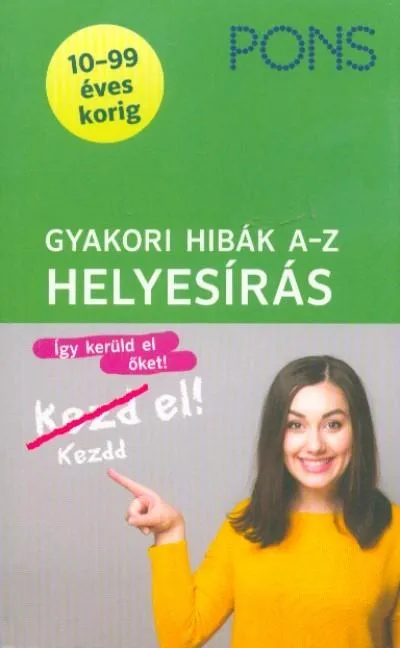Exkluzív ajánlat PONS Gyakori hibák A-Z - Helyesírás