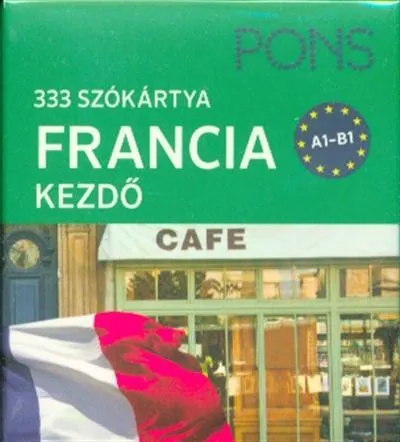 PONS Szókártyák - Francia Kezdő 333 Szó Kedvezményes ár