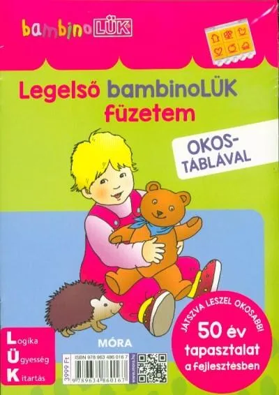 Legelső bambinoLÜK füzetem okostáblával Azonnali szállítás