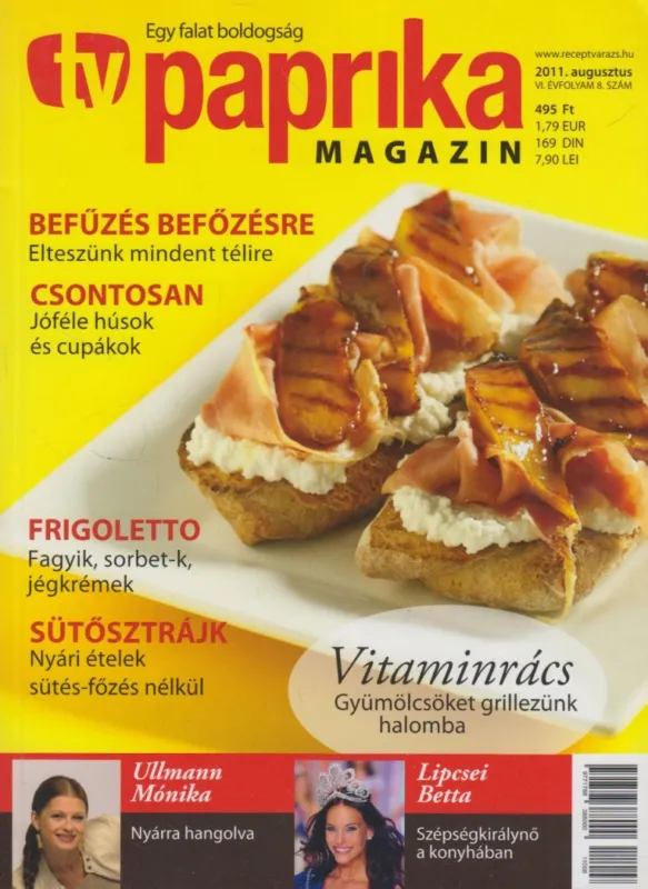 TV paprika magazin 2011. augusztus Akció