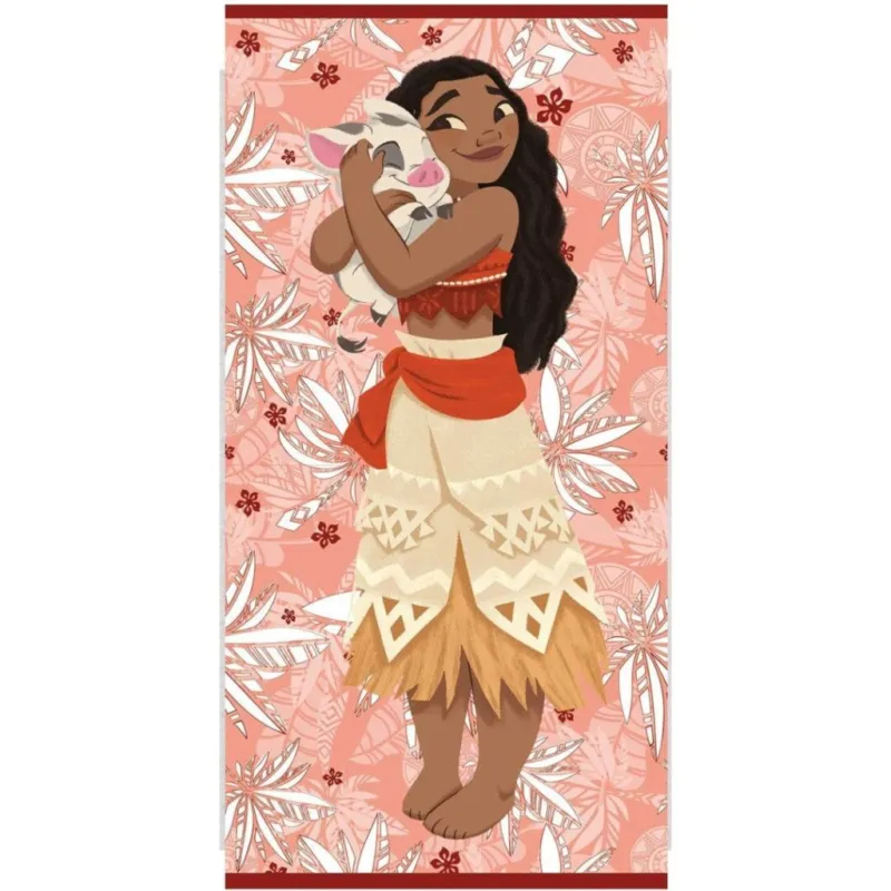 Disney Vaiana Pua fürdőlepedő, strand törölköző 70x140cm (Fast Dry) Vedd meg most