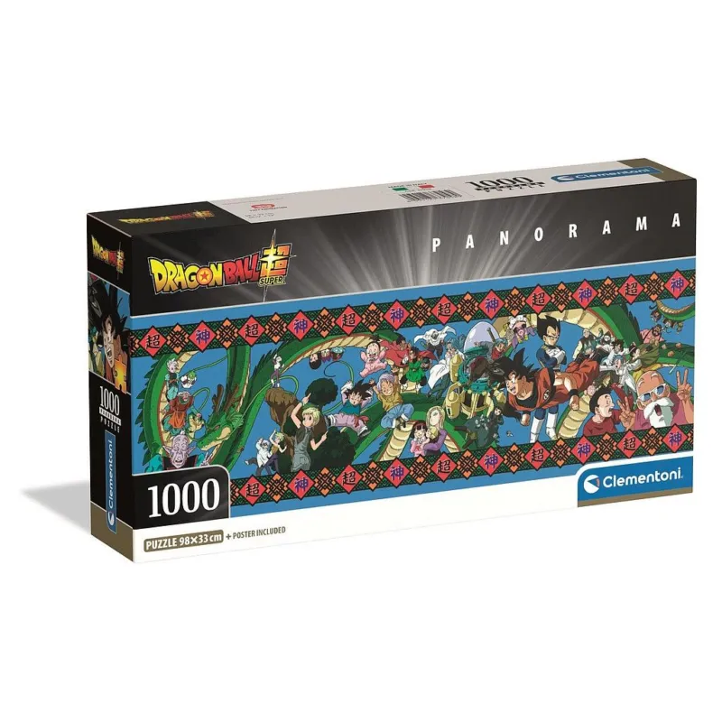 Korlátozott ajánlat Dragon Ball 1000 db-os panorama Compact puzzle Clementoni