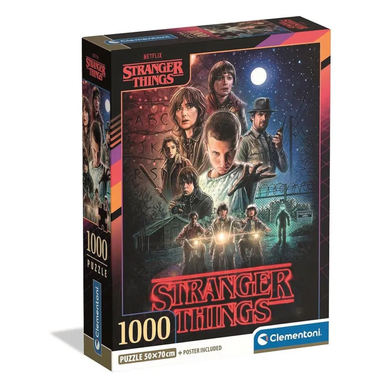 Prémium Stranger Things The Beginning 1000 db-os Compact puzzle Clementoni