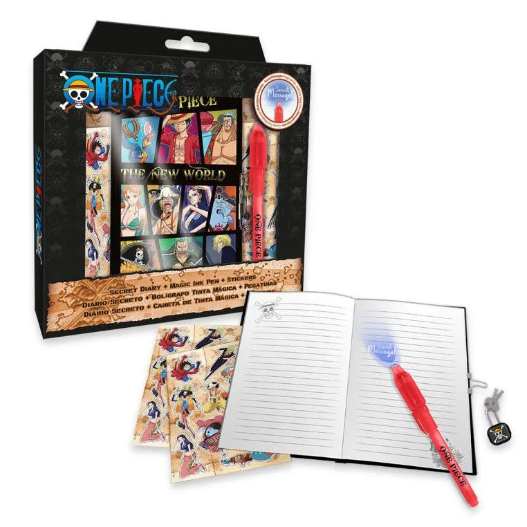 One Piece napló + mágikus toll szett Szezonális akció