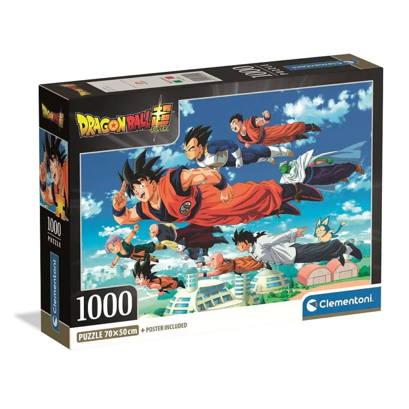 Kedvezmény Dragon Ball Fly High 1000 db-os Compact puzzle Clementoni