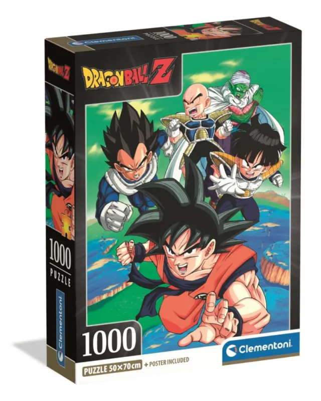 Dragon Ball Final Flashpoint 1000 db-os Compact puzzle Clementoni Biztonságos fizetés