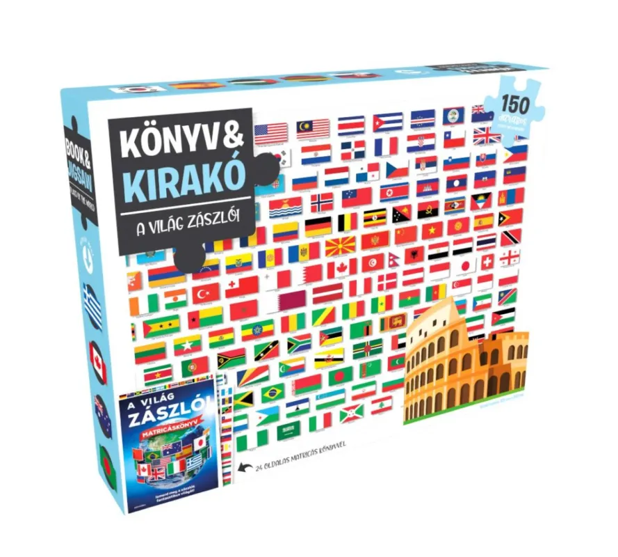 Legjobb ár A világ zászlói - Könyv & Kirakó