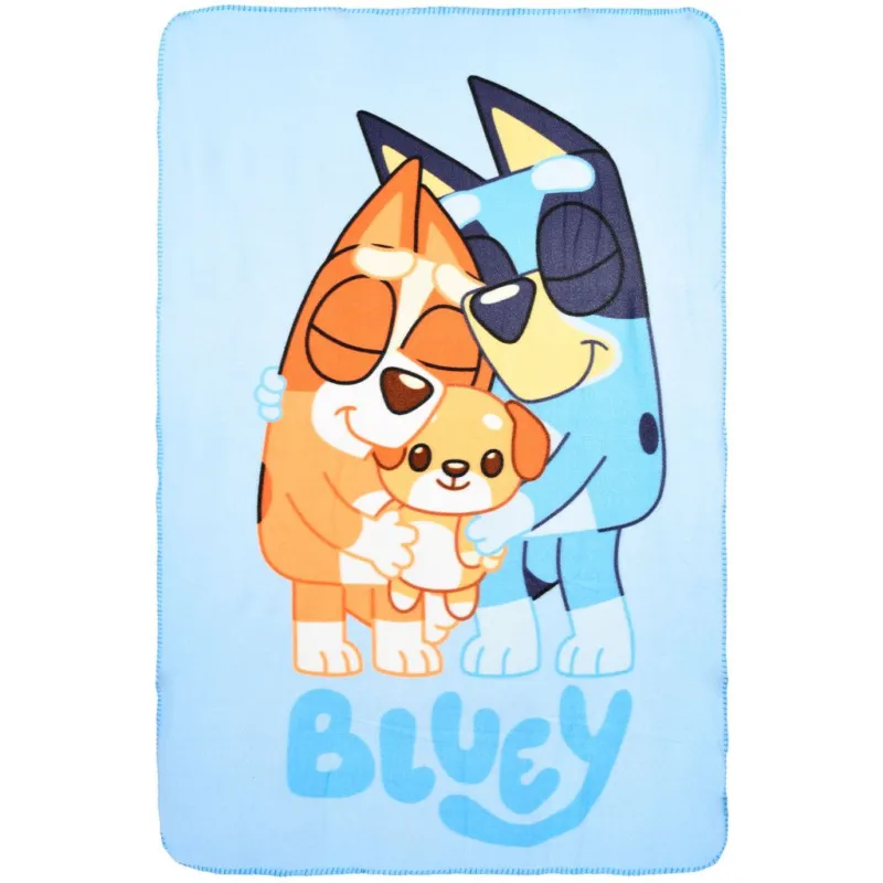 Gyors kiszállítás Bluey Snuggle Time polár takaró 100x150cm