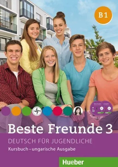 Vásárlói kedvenc BESTE FREUNDE 3 KURSBUCH+CDS UNGARISCHE AUSGABE