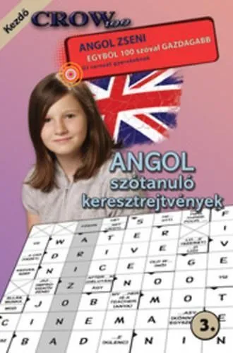 Szezonális akció CROW 100 3.ANGOL SZÓTANULÓ KERESZTREJTVÉNYEK -100 SZÓ