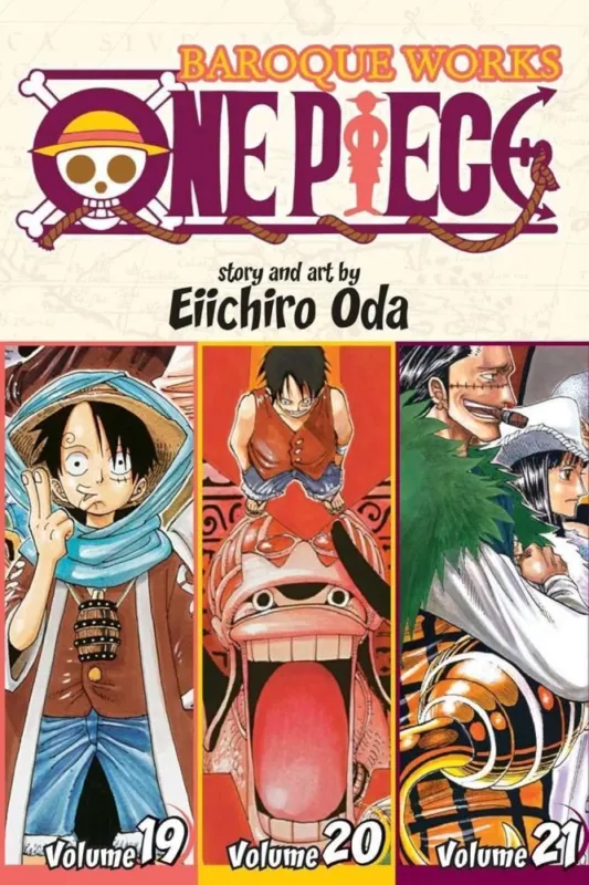 One Piece (Volume 19,20,21) Azonnal elérhető