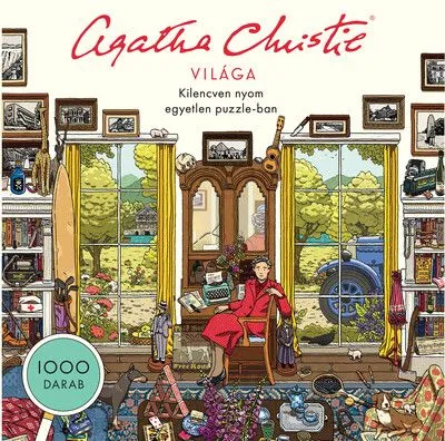 Agatha Christie világa - Kilencven nyom egyetlen puzzle-ban Népszerű