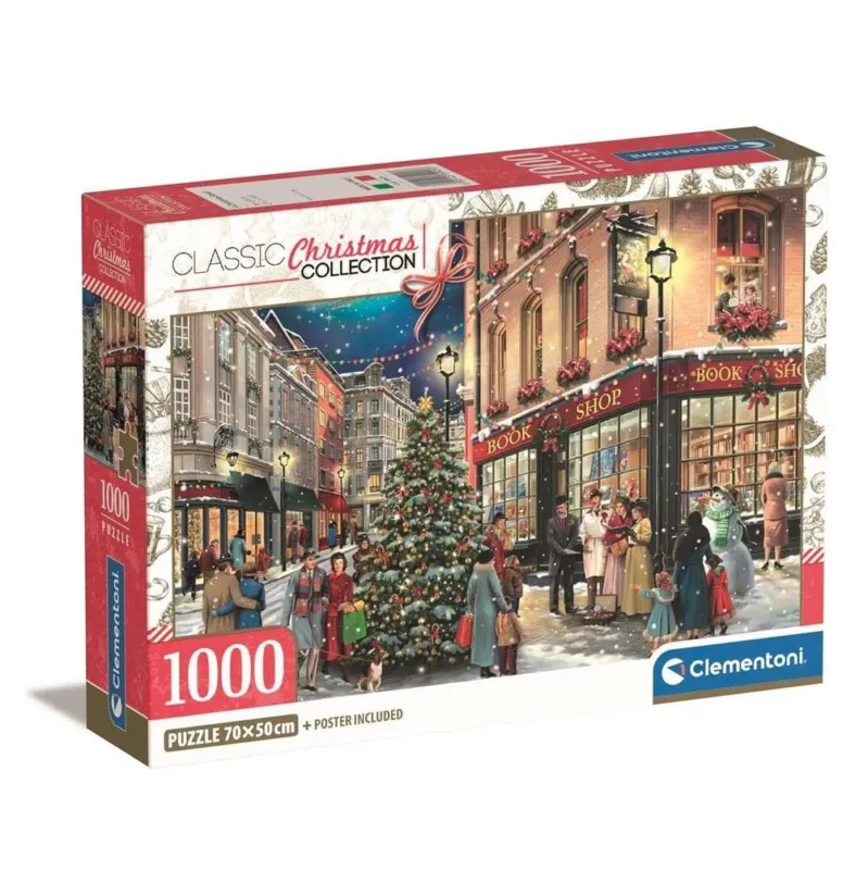 Karácsonyi Stroll 1000 db-os puzzle Clementoni Árcsökkenés