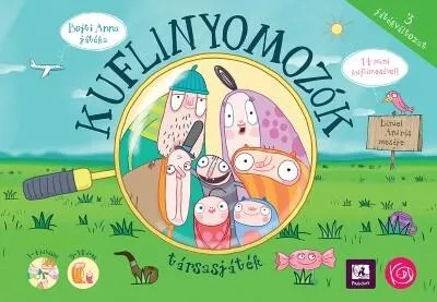 Kihagyhatatlan ajánlat Kuflinyomozók társasjáték - 3 játékváltozat 14 minimesével! (új kiadás)