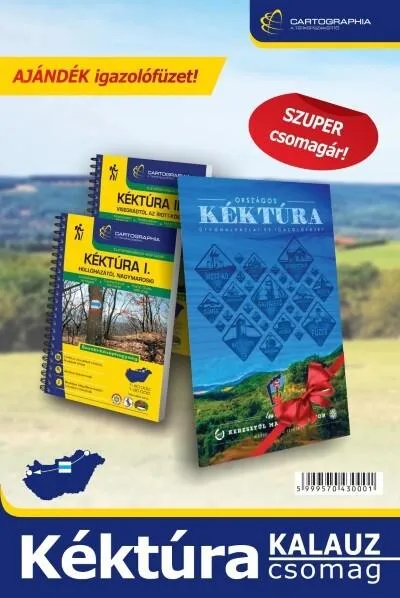 Kiárusítás Kéktúra kalauzcsomag