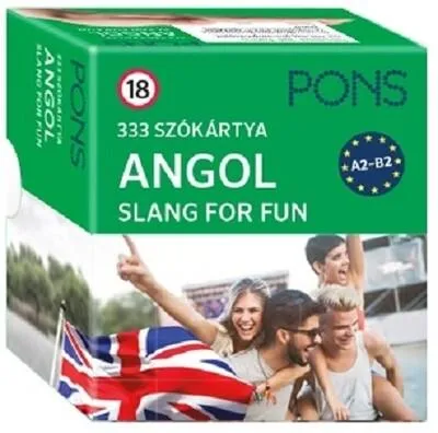 Biztonságos fizetés PONS 333 szókártya angol - Slang for Fun
