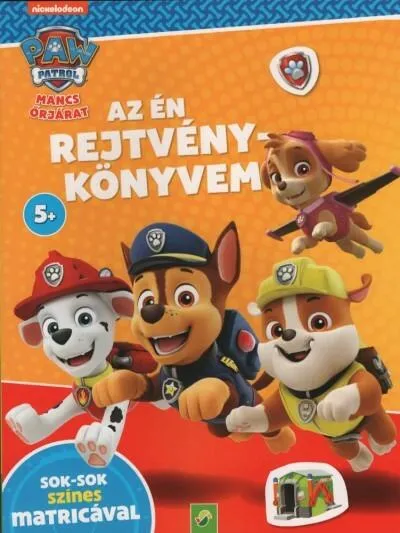 Mancs Őrjárat: Az én rejtvénykönyvem - Sok-sok színes matricával Vásárlói kedvenc