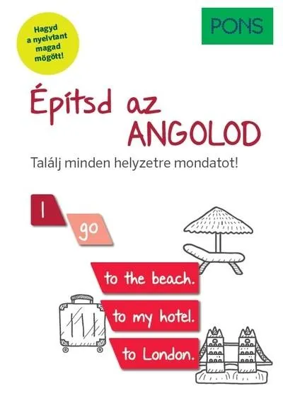 Biztonságos fizetés PONS Építsd az angolod (online letölthető hanganyaggal) - Találj minden helyzetre mondatot!
