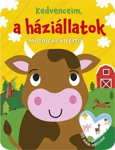 Akció Kedvenceim, a háziállatok - Matricás kifestő
