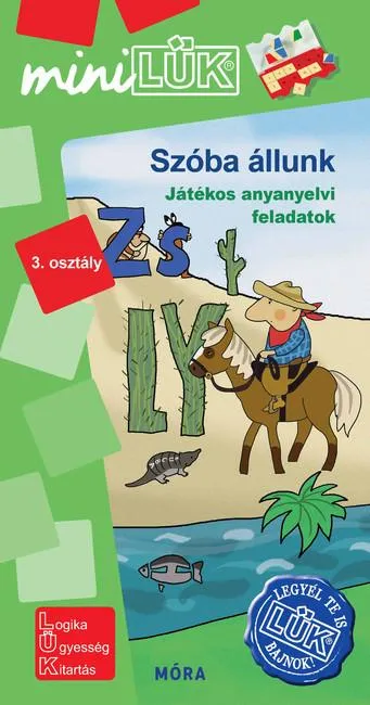Szóba állunk - Játékos anyanyelvi feladatok 3. osztály /MiniLÜK Exkluzív ajánlat