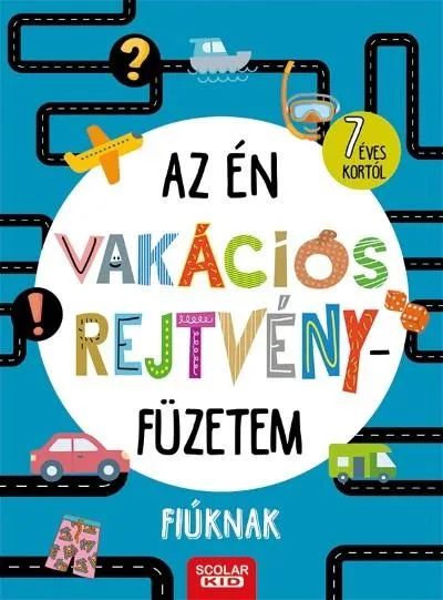 Bestseller Az én vakációs rejtvényfüzetem - Fiúknak