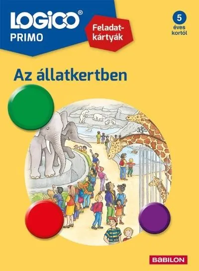 LOGICO Primo: Az állatkertben /Feladatkártyák Szuper ajánlat