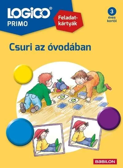 LOGICO Primo: Csuri az óvodában /Feladatkártyák Azonnal elérhető