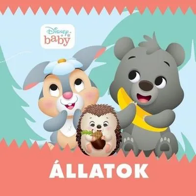 Disney Baby: Állatok - Zörgős textil könyv Vedd meg most