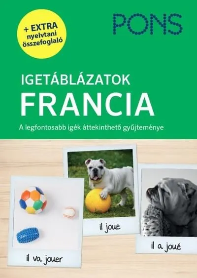 Biztonságos vásárlás PONS Igetáblázatok: Francia - A legfontosabb igék áttekinthető gyűjteménye (új kiadás)