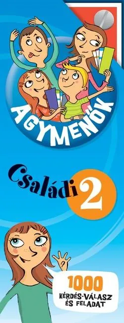 Vedd meg most Agymenők: Családi kártyacsomag 2 - 1000 érdekes kérdés, válasz és szórakoztató feladat az egész családnak