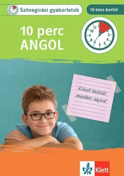 10 perc Angol - Szövegírási gyakorlatok 10 éves kortól Különleges ajánlat