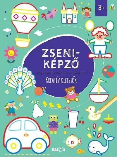 Zseniképző - Kreatív kifestők Újdonság
