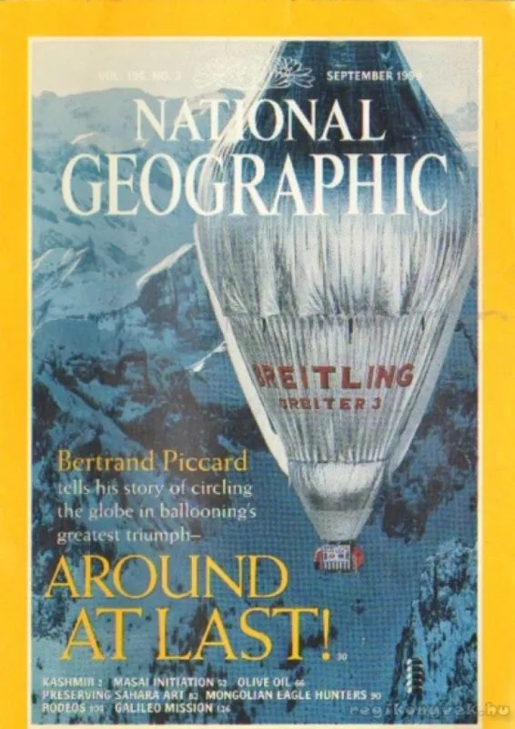 National Geographic September 1999 Vol. 196. No. 3. Különleges ajánlat