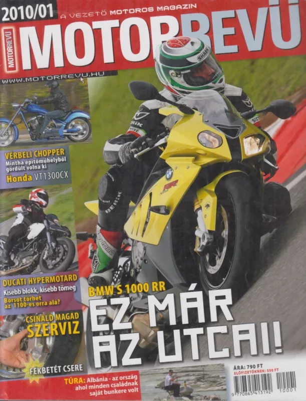 Vásárlói kedvenc Motorrevü 2010/1.